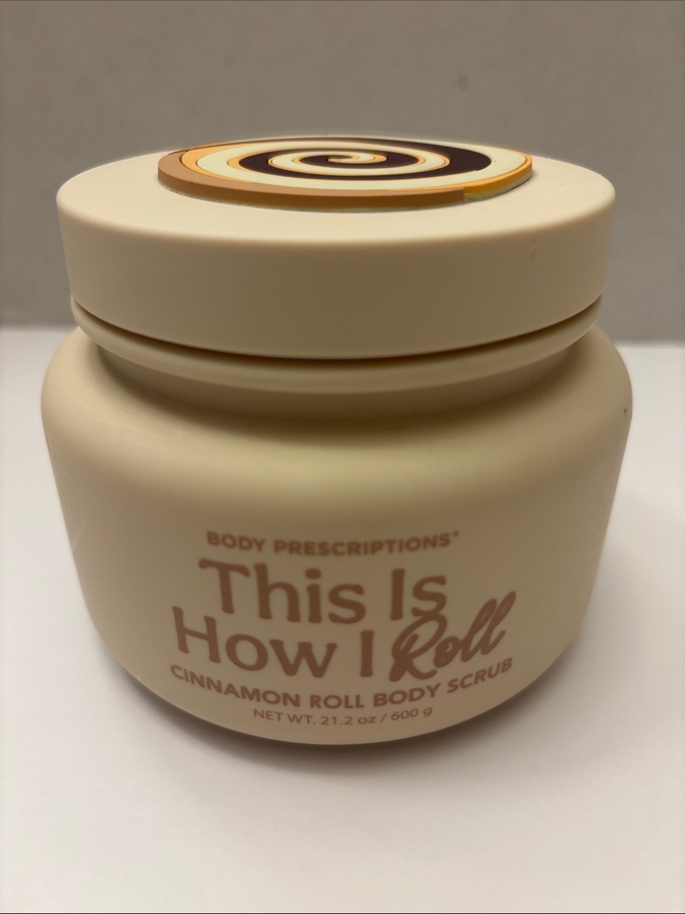 Body Prescriptions This Is How I Roll Cinnamon Roll Body Scrub - Cream